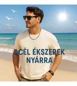 Acél ékszerek nyárra – stílusos és tartós választás