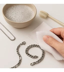 Acél ékszerek tisztítása – biztonságos útmutató 2025-re