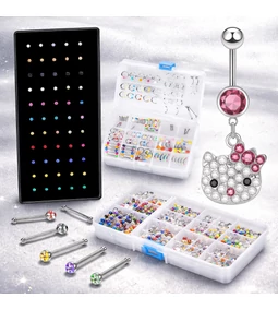 Acél piercingek – trendek és stílus ötletek