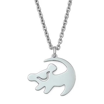 Acél Oroszlánkirály nyaklánc