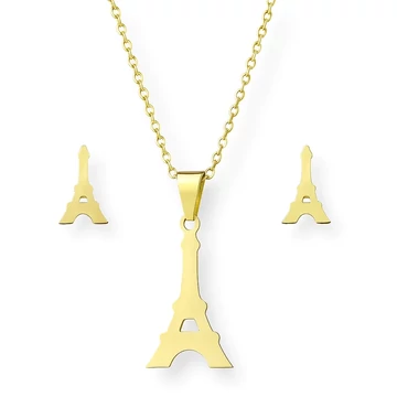 Acél Eiffel-torony szett