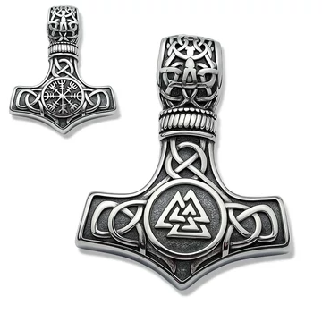 Acél Thor kalapácsa medál
