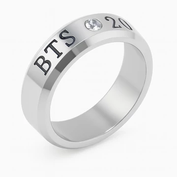 Acél gyűrű Bangtan Boys