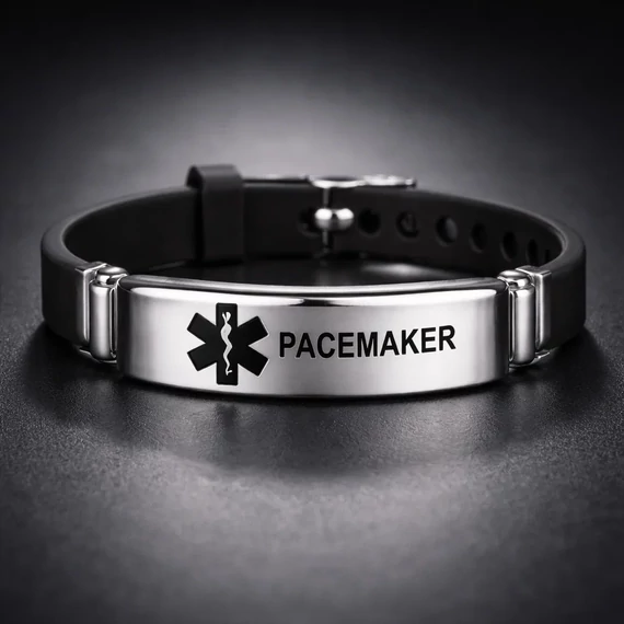 Acél pacemaker karkötő