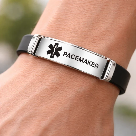 Acél pacemaker karkötő