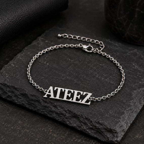 Acél Ateez karkötő