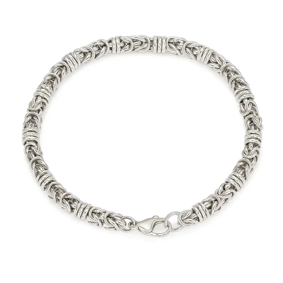 Acél csomós férfi karkötő