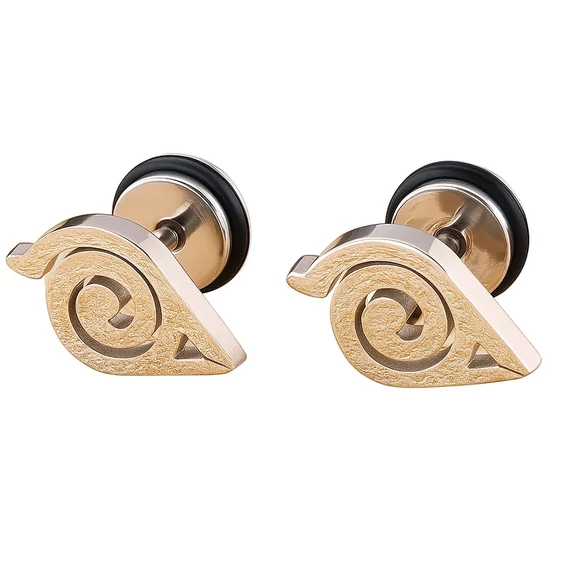 Acél Naruto fülbevaló