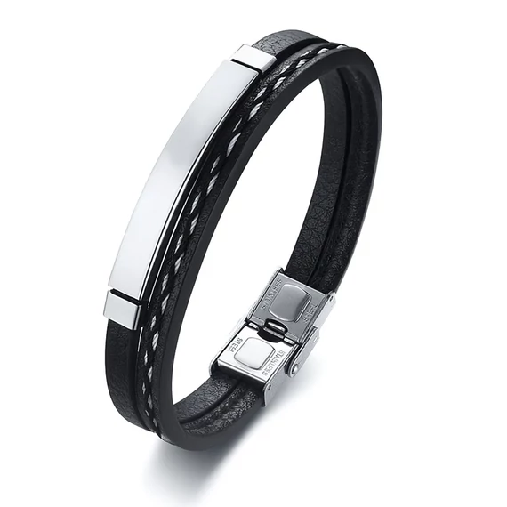 Acél férfi karkötő "Jake"