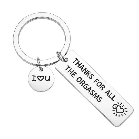 Orgazmus kulcstartó – Humorral fűszerezett romantikus ajándék