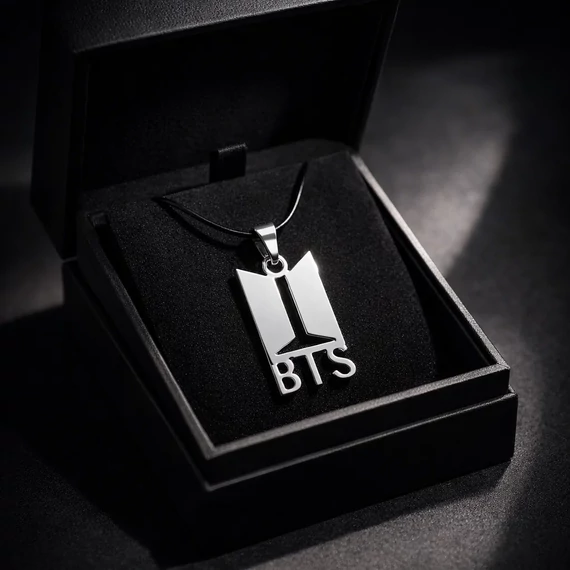 Acél Bangtan Boys nyaklánc