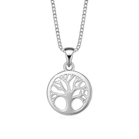 Acél életfás nyaklánc