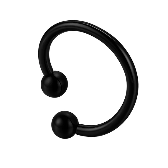Acél piercing "S"